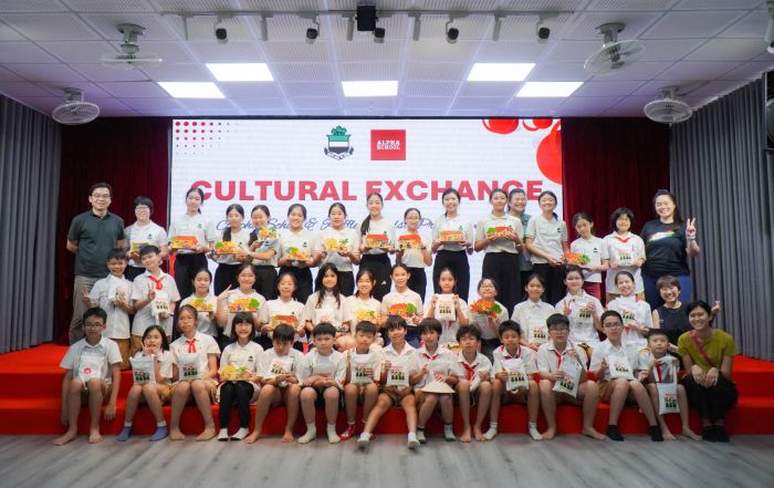 ALSERS TỰ TIN GIAO LƯU VÀ KẾT NỐI CÙNG HỌC SINH TRƯỜNG RAFFLES GIRLS’ PRIMARY SCHOOL (SINGAPORE)