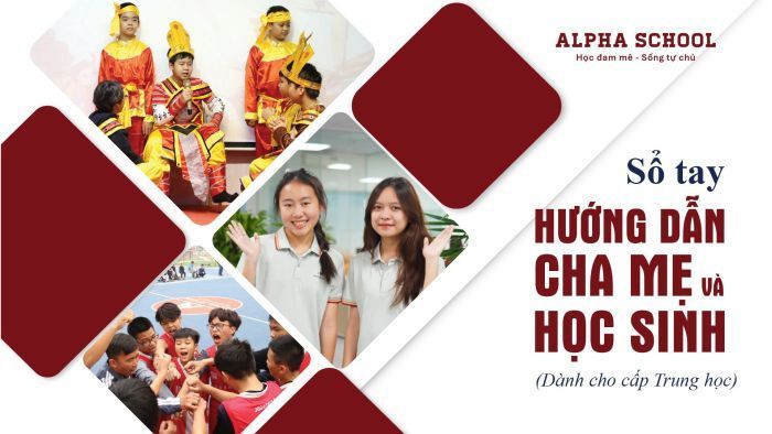 SỔ TAY HƯỚNG DẪN CHA MẸ VÀ HỌC SINH NĂM HỌC 2025-2026 | CẤP TRUNG HỌC