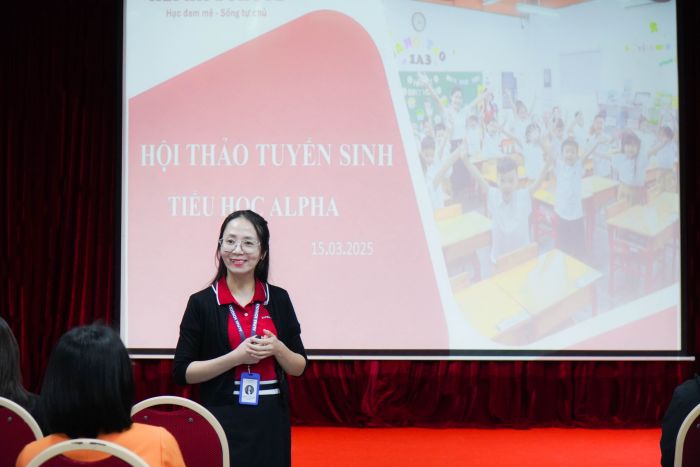 TỌA ĐÀM TIỂU HỌC ALPHA SCHOOL - ĐỒNG HÀNH CÙNG CON TRƯỞNG THÀNH