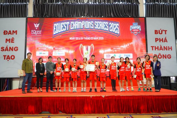 CHÚC MỪNG ĐỘI BÓNG RỔ ALPHA GIÀNH CHIẾN THẮNG RỰC RỠ TẠI GIẢI BÓNG RỔ EQUEST CHAMPIONS SERIES 2025